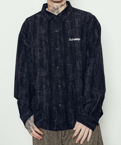 サ*ブ様 サブ Subciety（サブサエティ） セーター ニット Patterned knit tee メンズ
