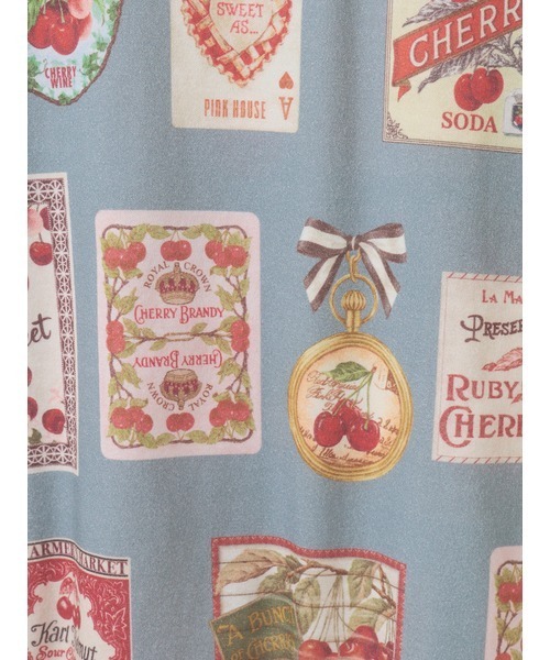 最終価格❗ピンクハウス❤️可愛いチェリー総柄カットソー美品 PINK HOUSE（ピンクハウス） ○チェリー総柄プリントカットソー