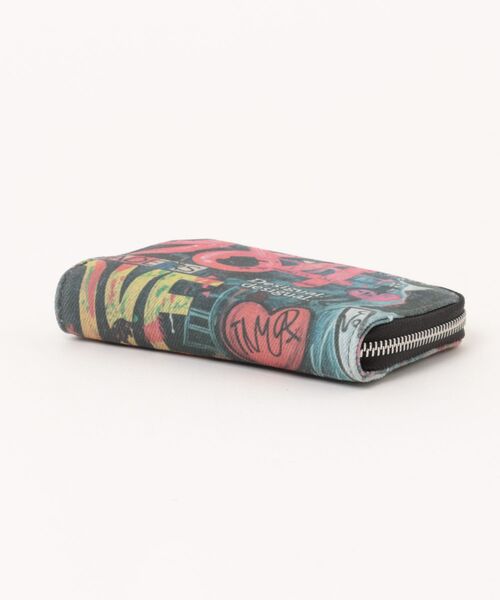 Desigual（デシグアル） 財布 グラフィティプリントファスナー
