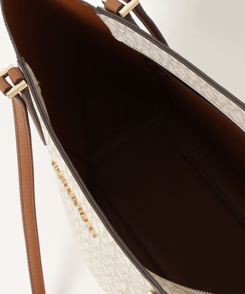 MICHAEL KORS ダークブラウン ボストンバッグ MICHAEL KORS 「MICHAEL KORS」 トートバッグ - ブラウン