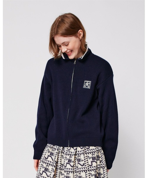 BOBO CHOSES（ボボショーズ） カーディガン Mr Pencil zipped cardigan
