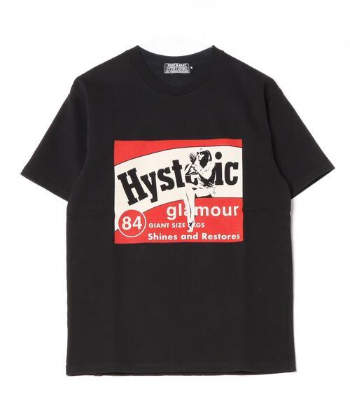 Hysteric Glamour 半袖Tシャツ ブラック HYSTERIC GLAMOUR 半袖Tシャツ ブラック L - メルカリ