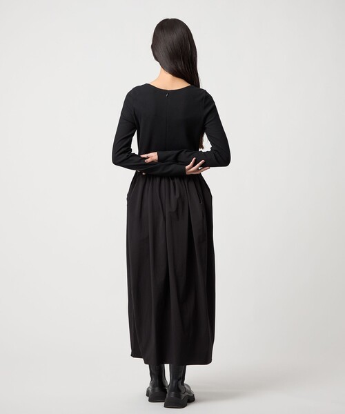 ＜EMMEL REFINES＞EM ウェーブキリカエ ドッキング ワンピース EMMEL REFINES（エメル リファインズ） ワンピース 「EMMEL REFINES