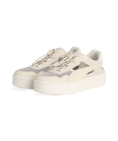 「PUMA」 ローカットスニーカー 24.5cm ホワイト系その他 レディース