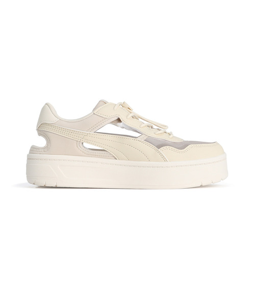 「PUMA」 ローカットスニーカー 24.5cm ホワイト系その他 レディース