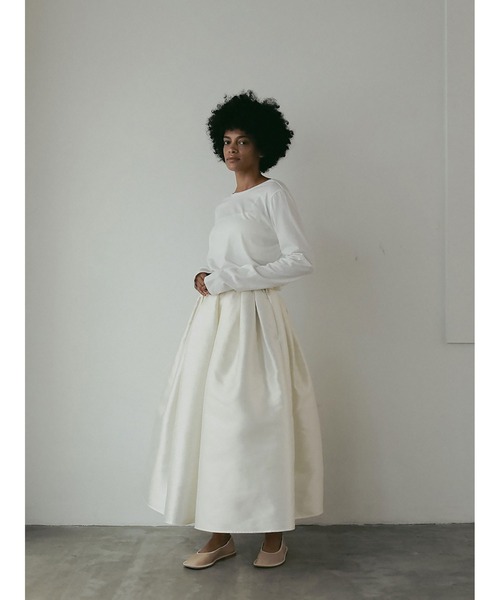 HER. スカート シャイニーギャザーフレアスカート : ZOZOTOWN Yahoo!店