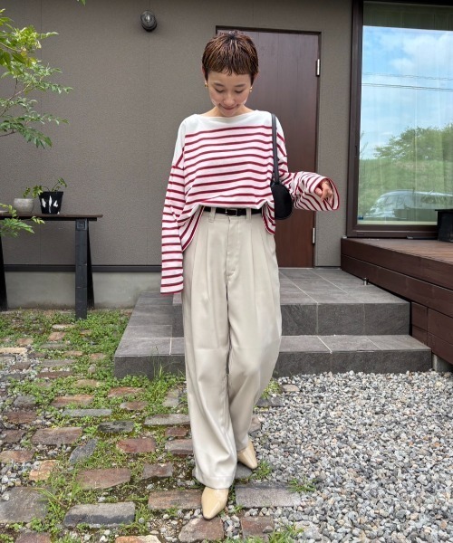 pual ce cin tシャツ 「@kokiminitaコラボ」パネルボーダー ワイド