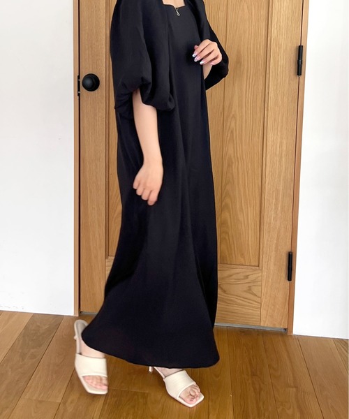 Olu.（オルドット） 半袖ワンピース FREE ブラウン レディース