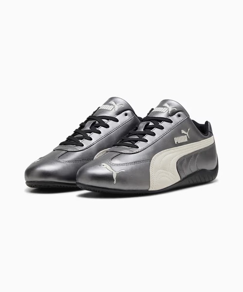 PUMAプーマSPEEDCAT PREMIUMスニーカー22.5cmグレー新品 PUMA スニーカー PUMA/プーマ SPEEDCAT METALLIC メンズ