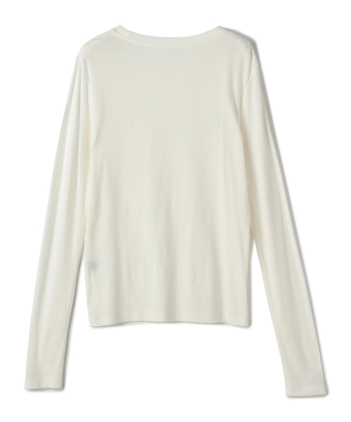 N.O.R.C uvカット tシャツ コットンシアーロングスリーブトップス