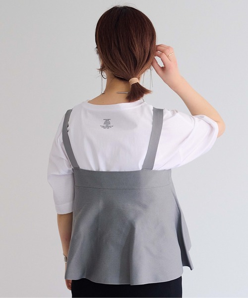 「PUAL CE CIN」 ノースリーブトップス FREE ライトベージュ レディース_画像4