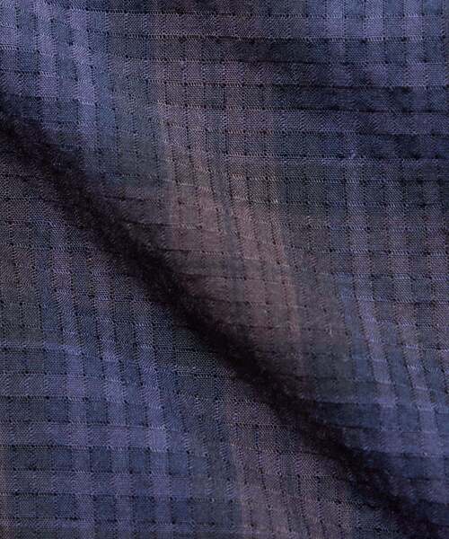 MEN'S MELROSE ブルゾン アウター 割繊タフタ×トラッドチェック