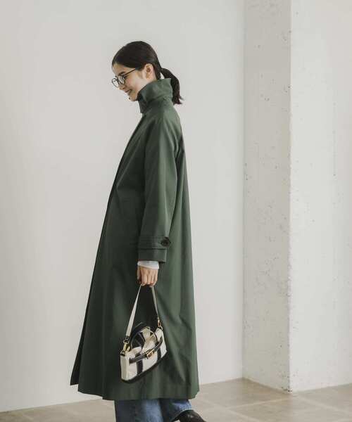 「URBAN RESEARCH」 ステンカラーコート 38 ベージュ レディース_画像4