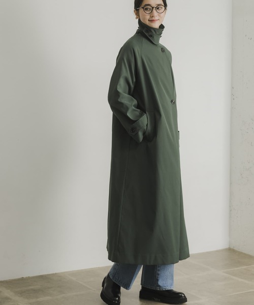 「URBAN RESEARCH」 ステンカラーコート 38 ベージュ レディース_画像6