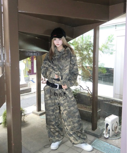 centimeter（センチメーター） パーカー Tribal logo hoodie メンズ 