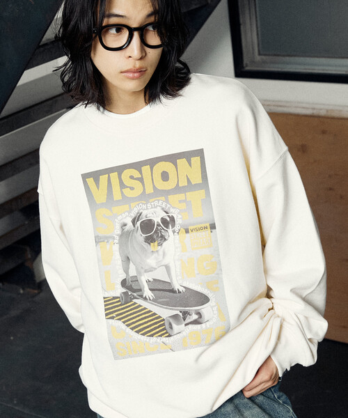 PUBLUX（パブリュクス） トレーナー スウェット VISION STREET WEAR