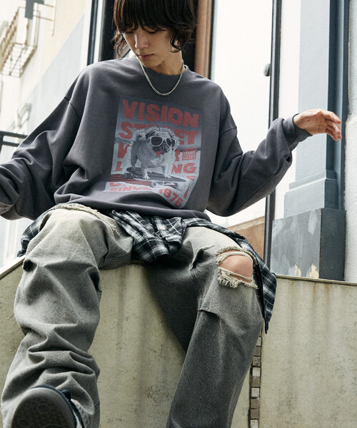 PUBLUX（パブリュクス） トレーナー スウェット VISION STREET WEAR