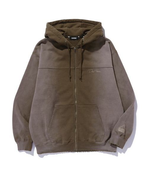 XLARGE（エクストラ ラージ） パーカー XLARGE×DexFilmz ZIP UP HOODED