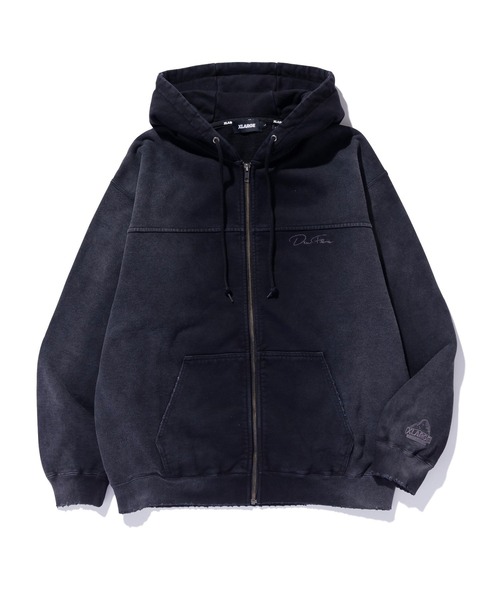 XLARGE ブラック ジップアップパーカー XL XLARGE（エクストラ ラージ） ジップアップパーカー X-LARGE ブラック