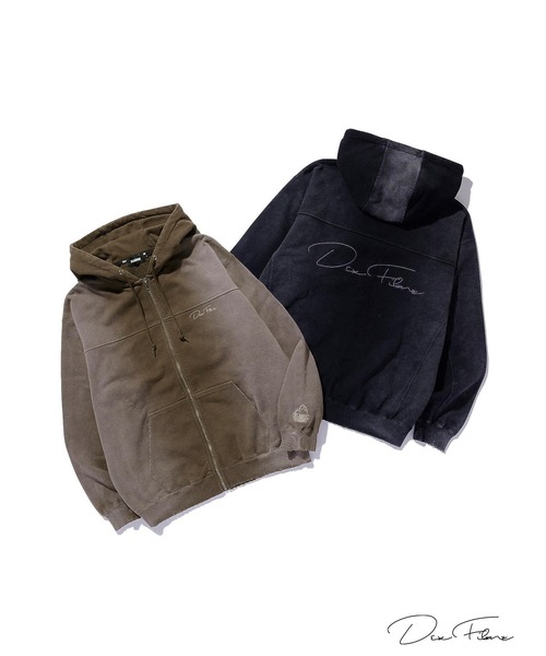 XLARGE（エクストラ ラージ） パーカー XLARGE×DexFilmz ZIP UP HOODED