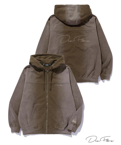 XLARGE（エクストラ ラージ） パーカー XLARGE×DexFilmz ZIP UP HOODED