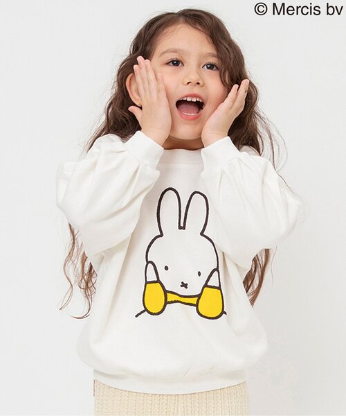 Miffy トレーナー WEB限定 miffyグラフィックトレーナー キッズ 子供服