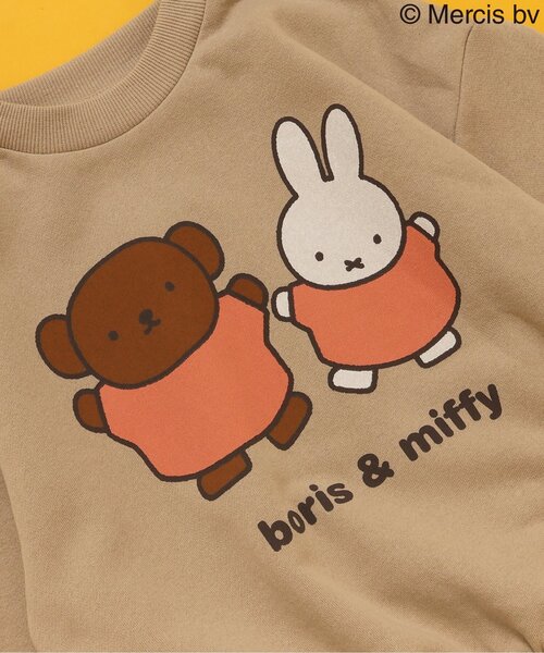 Miffy（ミッフィー） トレーナー WEB限定 miffyグラフィックトレーナー
