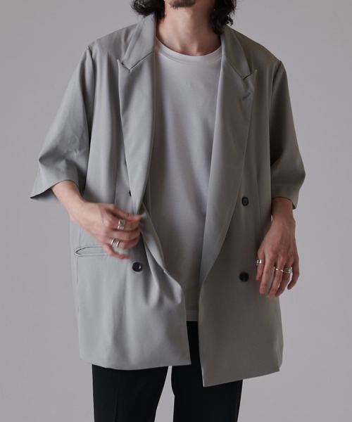 【美品】 Lui’s （ルイス） オーバーサイズ テーラード ジャケット 黒 S Lui's 黒 テーラードジャケット 美品】 Lui's （ルイス） オーバー