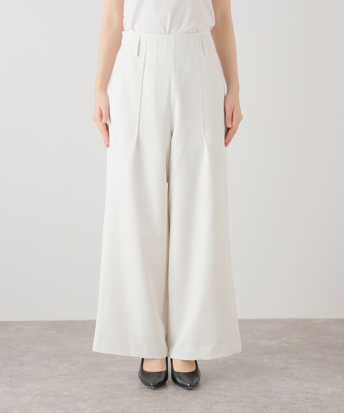 「SLOBE IENA」 イージーパンツ 36 ホワイト レディース_画像7