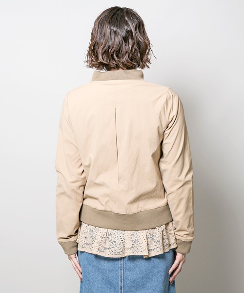 「MILLION CARATS」 ブルゾン FREE ネイビー レディース_画像3