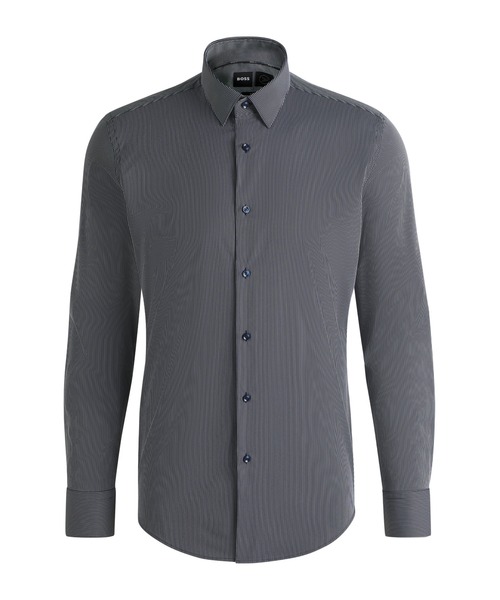 BOSS(HUGO BOSS) シャツ スリムフィットシャツ ストライプ BOSS(HUGO BOSS) シャツ スリムフィットシャツ ストライプ