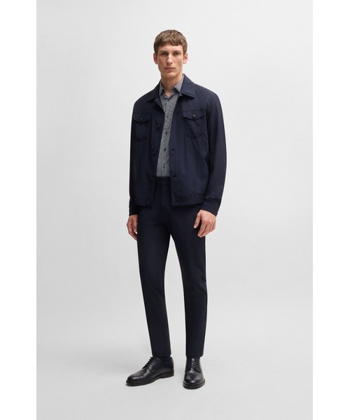 BOSS（HUGO BOSS） シャツ スリムフィットシャツ ストライプ