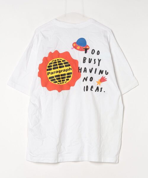 「Paragraph」 半袖Tシャツ FREE ホワイト メンズ_画像2
