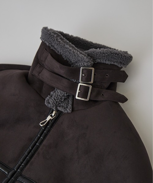 Lui's（ルイス） ブルゾン アウター フェイクムートンブルゾン メンズ