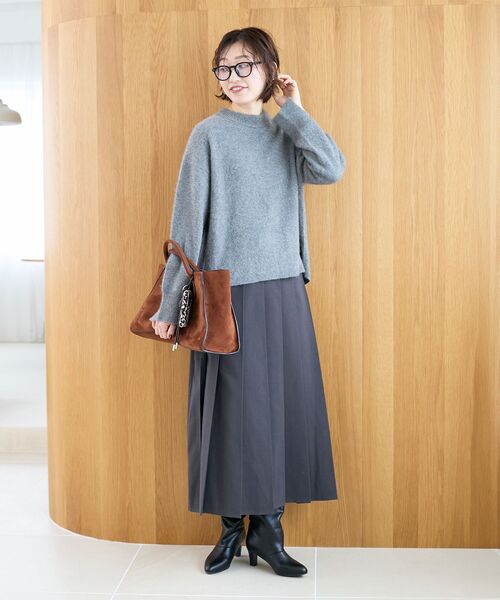 le.coeur blanc（ルクールブラン） ニット セーター モックネック