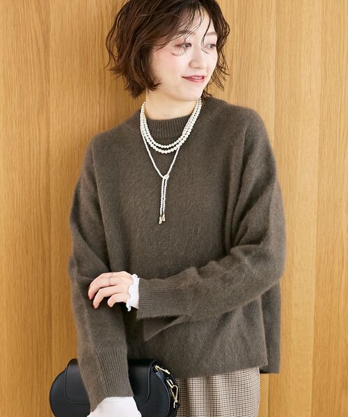 le.coeur blanc（ルクールブラン） ニット セーター モックネック