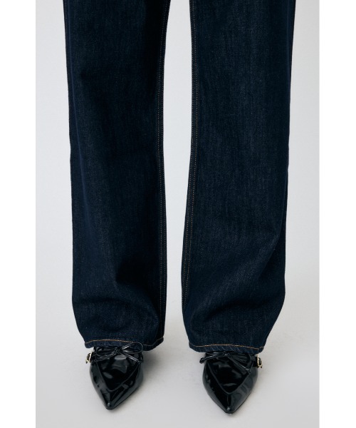ジーンズ デニム デニムパンツ HIGH WAIST STRAIGHT レディースの画像