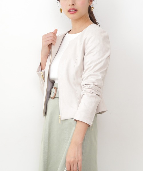 「PROPORTION BODY DRESSING」 ブルゾン SMALL ピンク レディース_画像7
