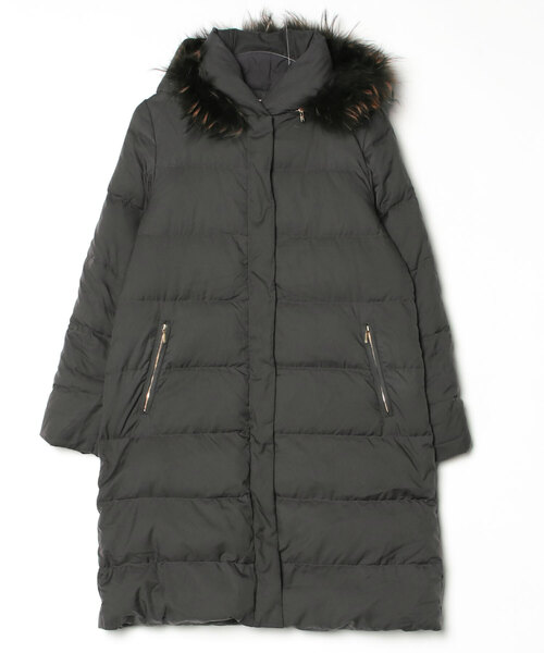 【美品】B:MING by BEAMS ダウンコート　ブラック　（М） B:MING LIFE STORE by BEAMS - B:Ming by beams ロングダウンコートの