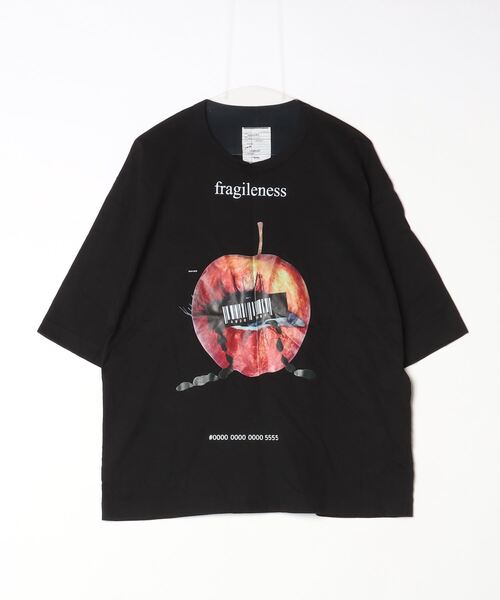 SHAREEF（シャリーフ） 7分袖Tシャツ 1 ブラック メンズ : ZOZOTOWN