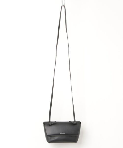 Acne Studios ブラックショルダーバッグ Acne Studios - Musubi midi shoulder bag - Black