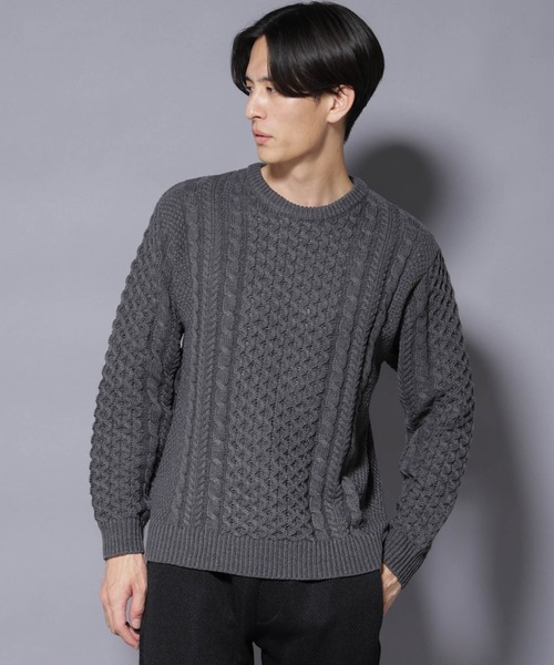 NANO universe（ナノ・ユニバース） セーター ニット ローゲージ