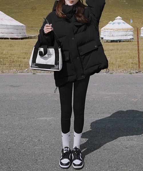 「Riff」 ブルゾン M ブルー レディース_画像6