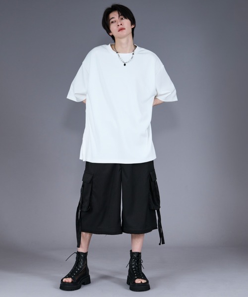 「Ellno Loset」 半袖Tシャツ MEDIUM ブラック メンズ_画像2