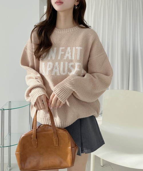 TREOVER ニット セーター ふわっと柔らかな起毛でチクチク感がなく肌