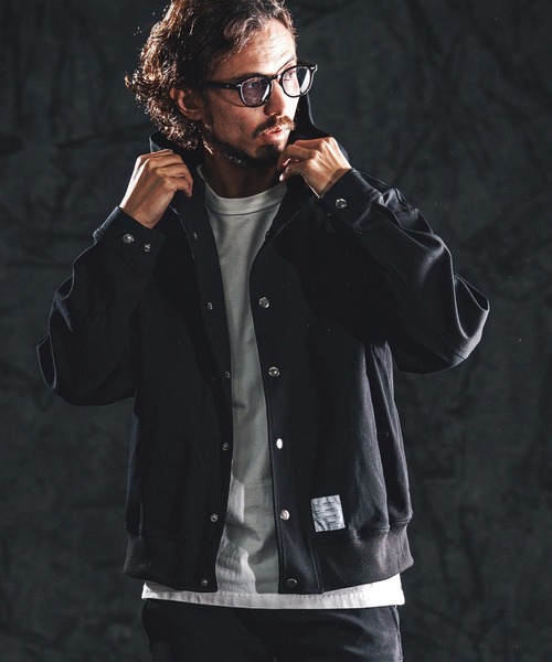 wjk reluxe コート ジャケット mj11338-stretch dot button parka