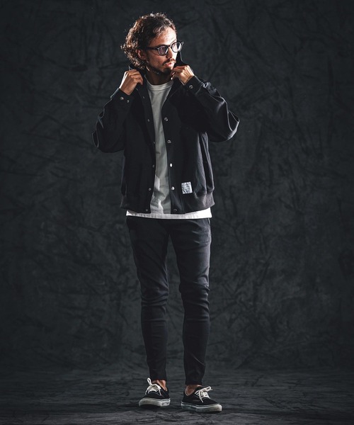 wjk reluxe コート ジャケット mj11338-stretch dot button parka