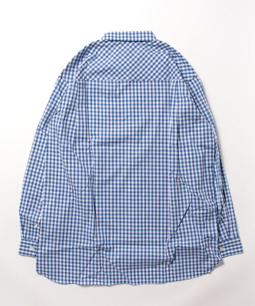 「STYLEBLOCK」 「BARCEDOS」長袖シャツ L レッド メンズ_画像2