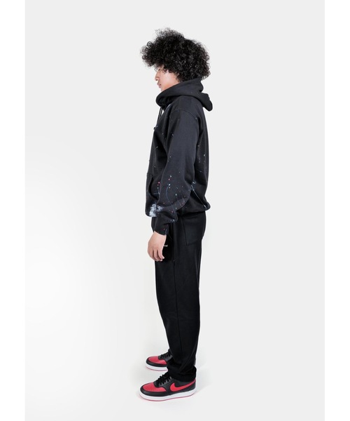 「APPLEBUM」 プルオーバーパーカー - ブラック メンズの画像3