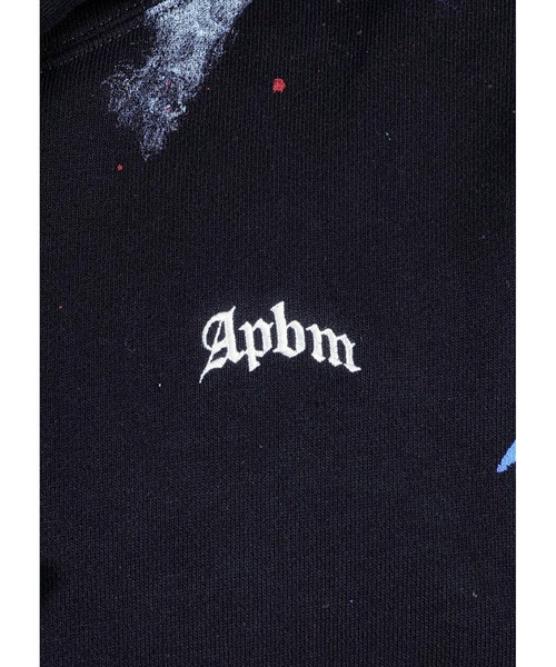 「APPLEBUM」 プルオーバーパーカー - ブラック メンズの画像9